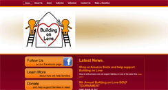 Desktop Screenshot of buildingonlove.org